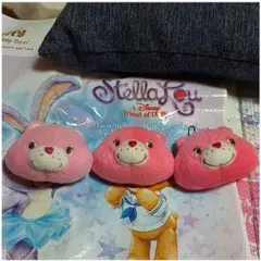 レトロ！　最終価格！早い者勝ち！　ケアベアフェイス型がま口ポーチ