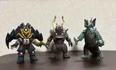 ウルトラ怪獣ソフビ　3体セット
