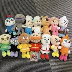 アンパンマン ぬいぐるみ プリちぃビーンズ　コレクション　14体セット