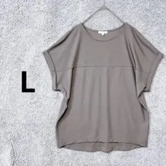 3624 ザショップティーケー カットソー L ゆったり ドルマンスリーブ 半袖