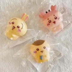 ちいかわ ぷかぷかソフビミニフィギュア 3種セット　2