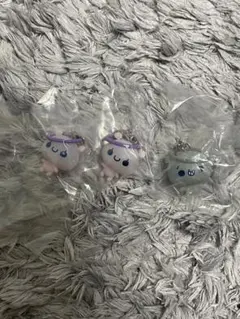 あわわちゃん　めじるしチャーム　めじるしアクセサリー　3個