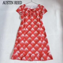 【美品 最終価格】AUSTIN REEDロングワンピースフリル パールボタンフのサムネイル