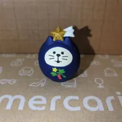 【七夕猫だるま】ミニチュア　concombre