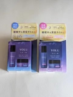 YOLU ヨル　美容液＆クリーム　トライアルセット　クリア&モイスト２点セット