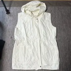 フード付きダウンベスト ダウンベスト