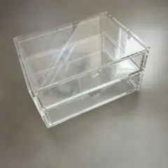 無印良品　重なるアクリルケース