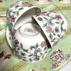 ミントン　ティーカップ&ソーサー３組