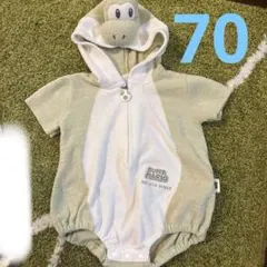 ヨッシーロンパース ジェラート ピケ] スーパーマリオ【ベビー】 ヨッシーロンパース