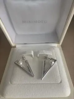 MIKIMOTO V Code ミキモトVコードピアス
