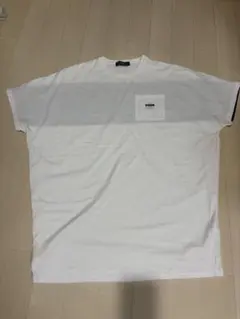 RODEO CROWNS 半袖 Tシャツ ホワイト バックロゴ ポケット付き