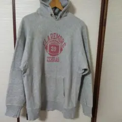 70s 80s チャンピオン 青単色タグ リバースウィーブ パーカー XL