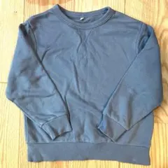 GU✩.*˚トレーナー くすみブルー 120