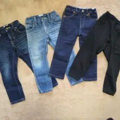 Lee キッズ ジーンズ 4枚セット 100cm