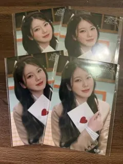 NiziUオンラインくじ アヤカ ステッカー4枚セット