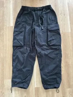 【美品】ワイルドシングス サプレックス ワイドカーゴパンツ ブラック M