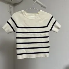 ZARAサマーニット　ボーダー