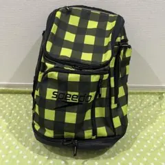 Speedo スピード　スイマー　リュック　競泳　チェック
