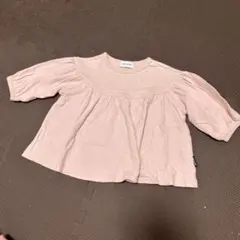 クゥオティユースフィス　ピンクカットソー　サイズ100