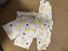 ミキハウス ダブルビー 甚平 100cm 女の子 金魚柄 B子ちゃん ピンク