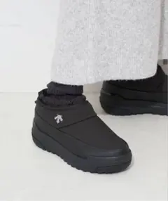 SLOBE IENA デサントCITYLOW ブラック　23㎝