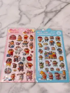 セット限定価格!! クレヨンしんちゃん ぷくぷくシール