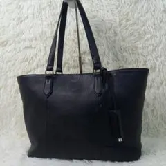 ペッレモルビダ トートバッグ シュリンクレザー 肩掛け A4 ビジネス ブラック