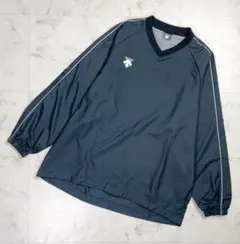 美品 DESCENTE ピステ ブラック サイズL*QD783のサムネイル