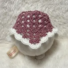 小さいぬいぐるみ用＊バブーシュカ＊くすみピンク