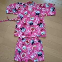 アンパンマン 甚平 ピンク