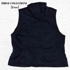 美品✨️HIRSE COLLEZIONI【Free】 中綿入り　ナイロンベスト