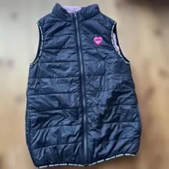 JENNI love リバーシブル　ダウンベスト　160 ジェニィ