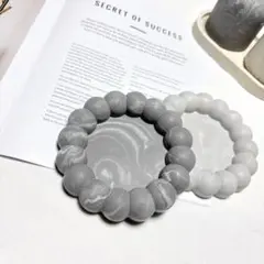 【ジェスモナイト】アクセサリートレイ　バブルトレイ　グレー　インテリア　小物入れ