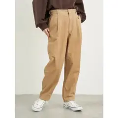 COTTON USAコーデュロイパンツ テーパード