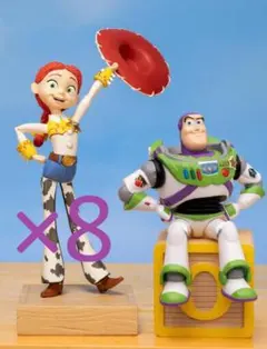 トイストーリー プラモデル バズ ジェシー ブルズアイ 3体セット売り
