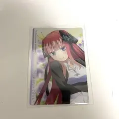 五等分の花嫁 中野二乃 カード