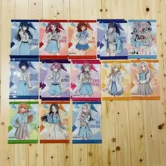 学園アイドルマスター ローソン クリアファイル16枚