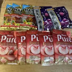 k*k様 グミ 10個セットまとめ売り、ピュレグミプレミアム、忍者めし鉄の鎧、ハ