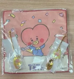 BT21カフェ 第10弾 マドラー ミニタオル セット