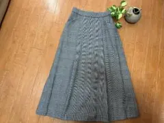 ★美品！MARLENEDAM チェック柄 ロングスカート★のサムネイル