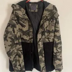 ☆ ZARA 迷彩柄フードジャケット M