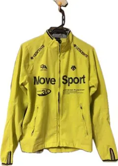 【DESCENTE】 メンズMove Sport ウィンドブレーカー 蛍光黄色のサムネイル