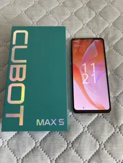 CUBOT MAX 5 Pearl White 本体