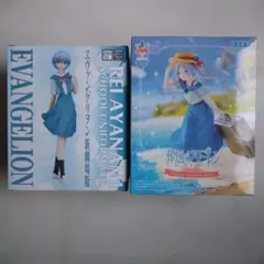 【新品】エヴァンゲリオン 綾波レイ ＆ 葬送のフリーレン Luminasta