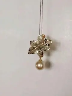 イヤリング パール付