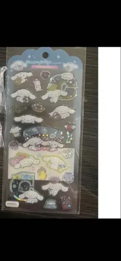 ドロップジュエリーシール シナモロール サンリオ　シナモン