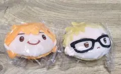 ハイキュー ぬいぐるみクリップ 日向翔陽 月島蛍セット