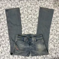 diesel ローライズブーツカットジーンズ ウエスタン 25