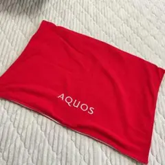 希少！AQUOS 赤いブランケット