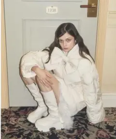 Lovilyn 2way マフラー付きエコダウンジャケット